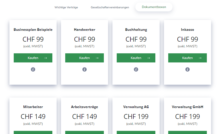 startups.ch screenshots 2