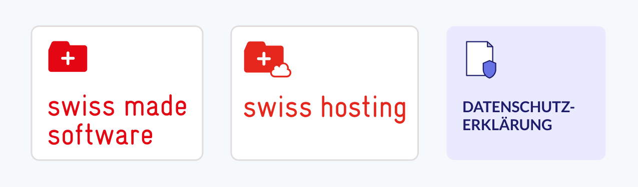 Swiss made Software, Swiss hosting, Datenschutzerklärung