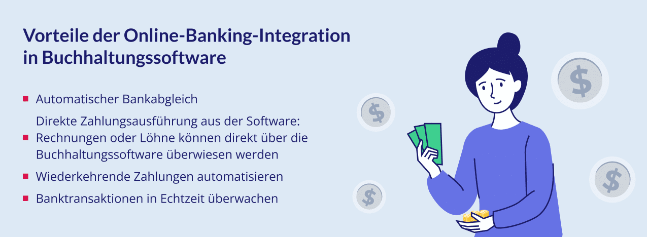 Vorteile der Online-Banking-Integration in Buchhaltungssoftware
